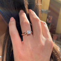Classic gold color wedding ring