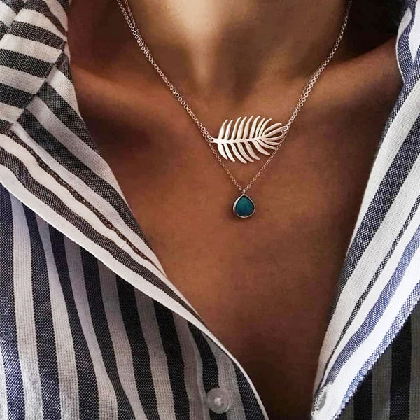 Multi Layer Pendant Necklace
