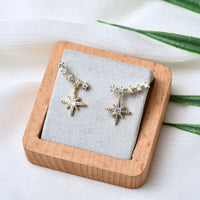 Star crystal earrings