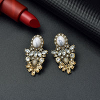 Star crystal earrings