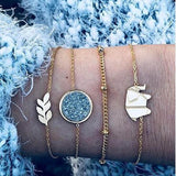 30 Styles Bohemian Bracelet Set For women