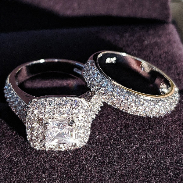 Wedding Ring Set band for girls and Women