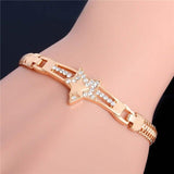 jewelry gold color cute Austrian crystal amazing