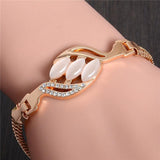 jewelry gold color cute Austrian crystal amazing