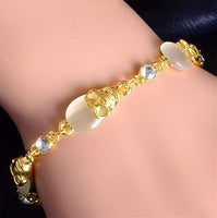 jewelry gold color cute Austrian crystal amazing