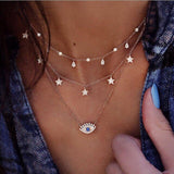 vintage gold necklaces long
