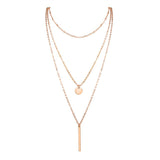 vintage gold necklaces long
