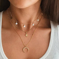 vintage gold necklaces long