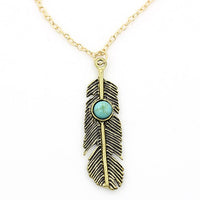 bohemian handmade jewelry blue flower large bead Stone necklace