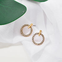 Asymmetric earrings of star and moon jewelry